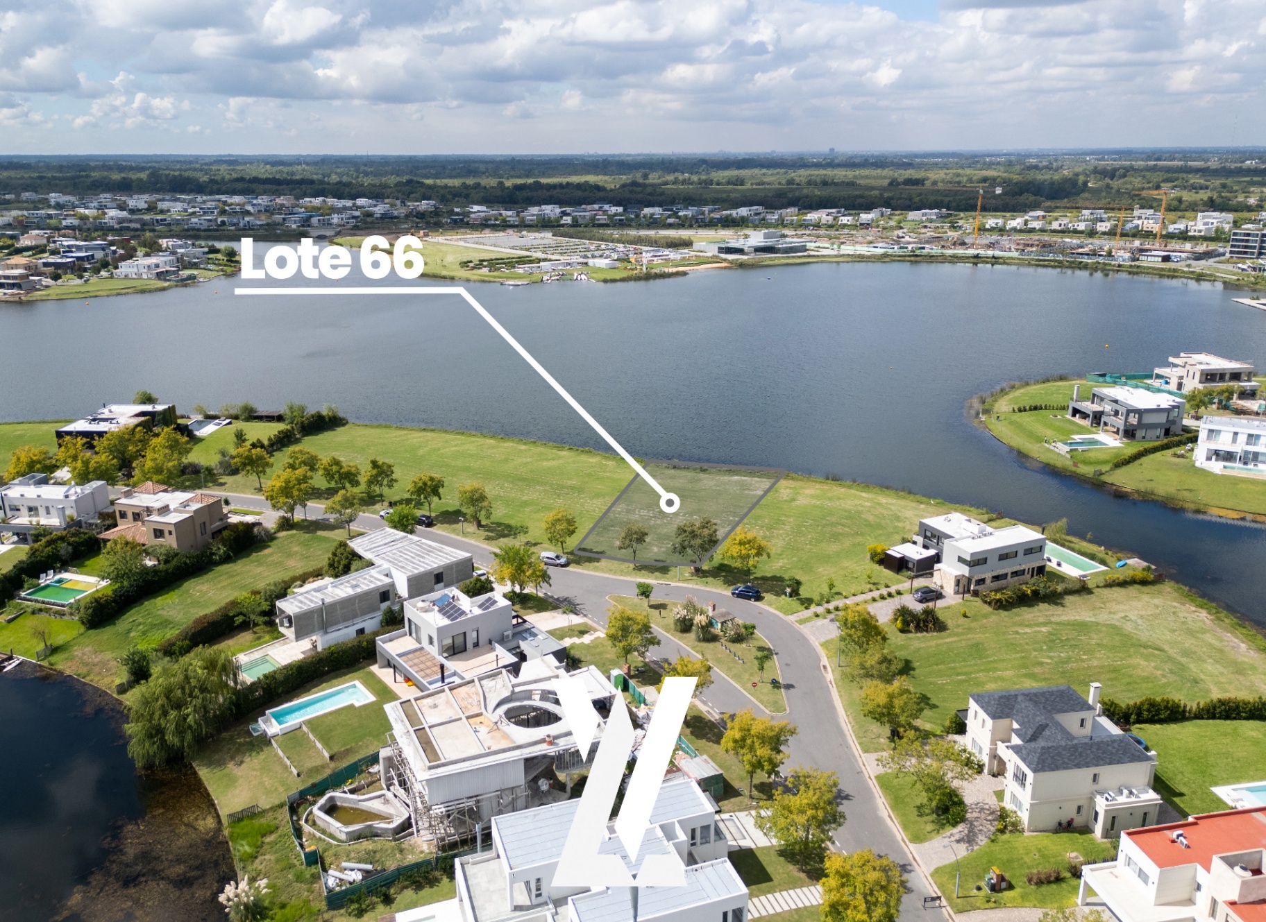 Fotografía inmobiliaria de Terreno en Puertos en Puertos, Escobar — foto 2 por SkyView