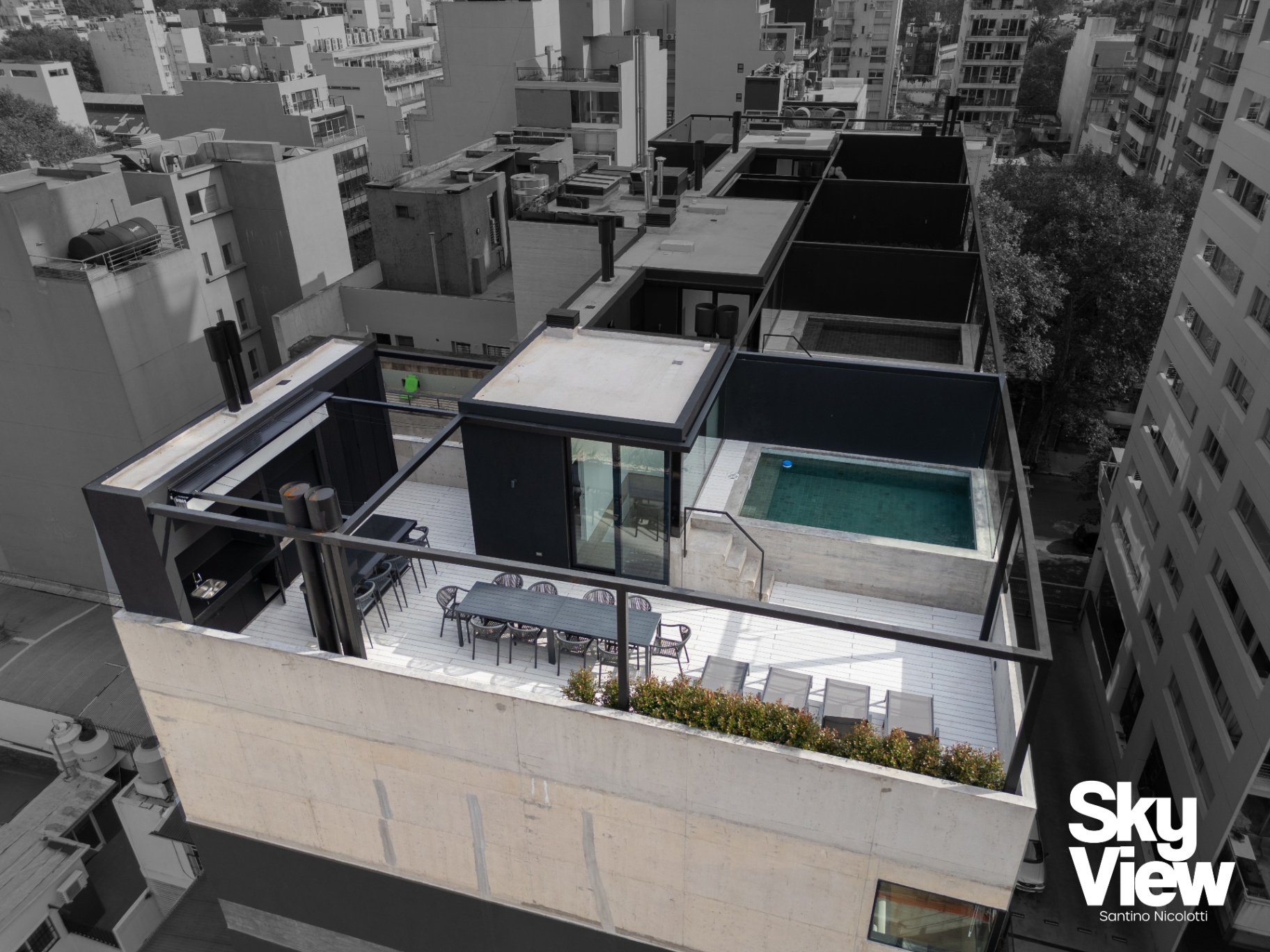 Fotografía inmobiliaria de Depto en Palermo Hollywood en Palermo, CABA por SkyView