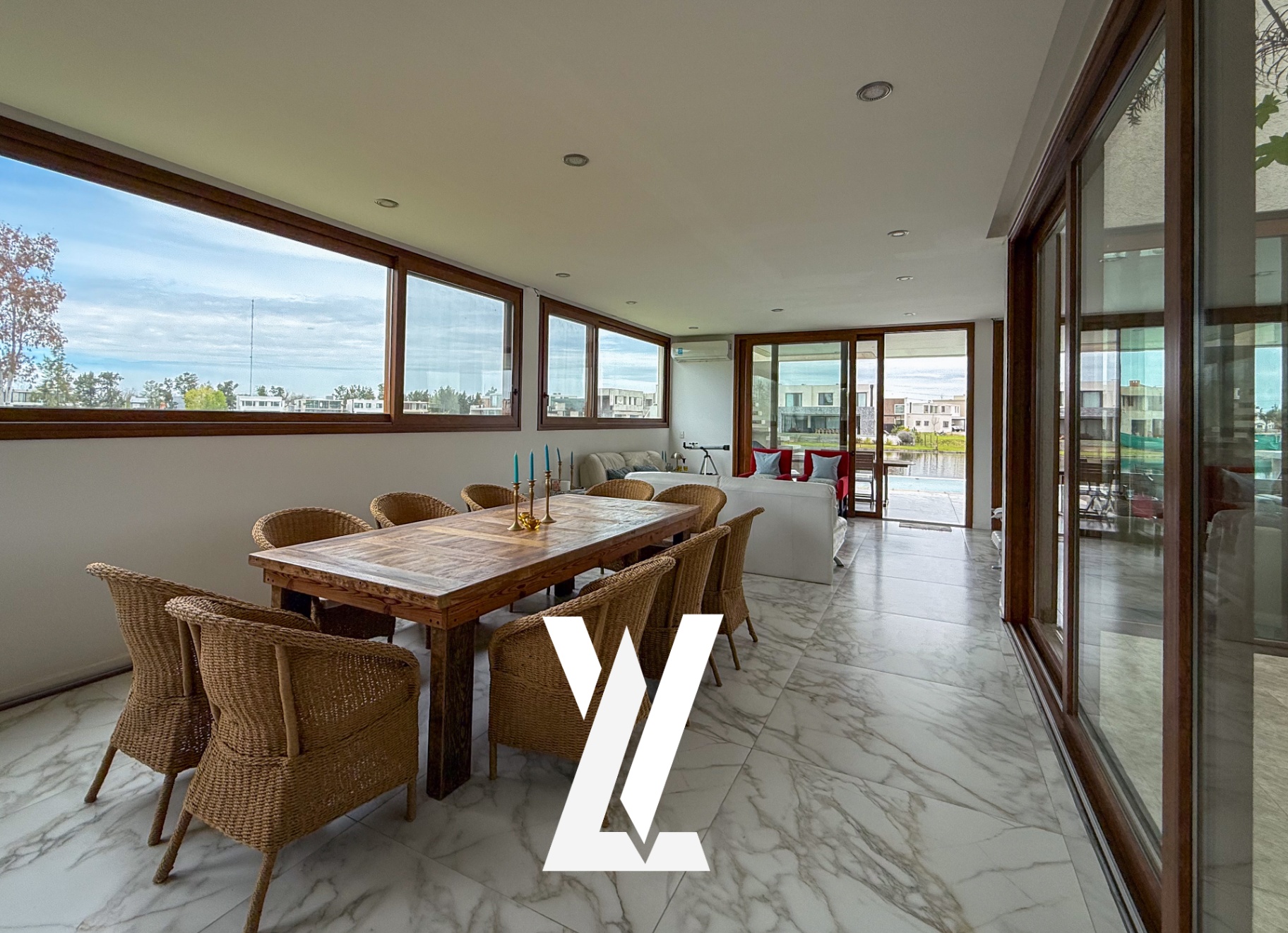 Fotografía inmobiliaria de Casa Laguna Grande en Nordelta, Tigre — foto 5 por SkyView
