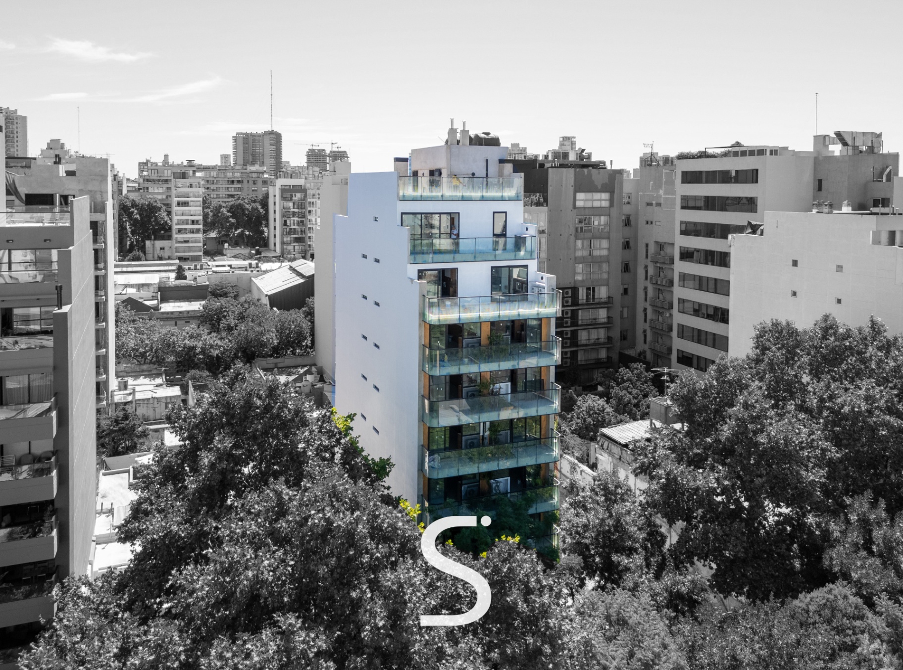 Fotografía inmobiliaria de Edificio El Salvador en Palermo, CABA — foto 2 por SkyView