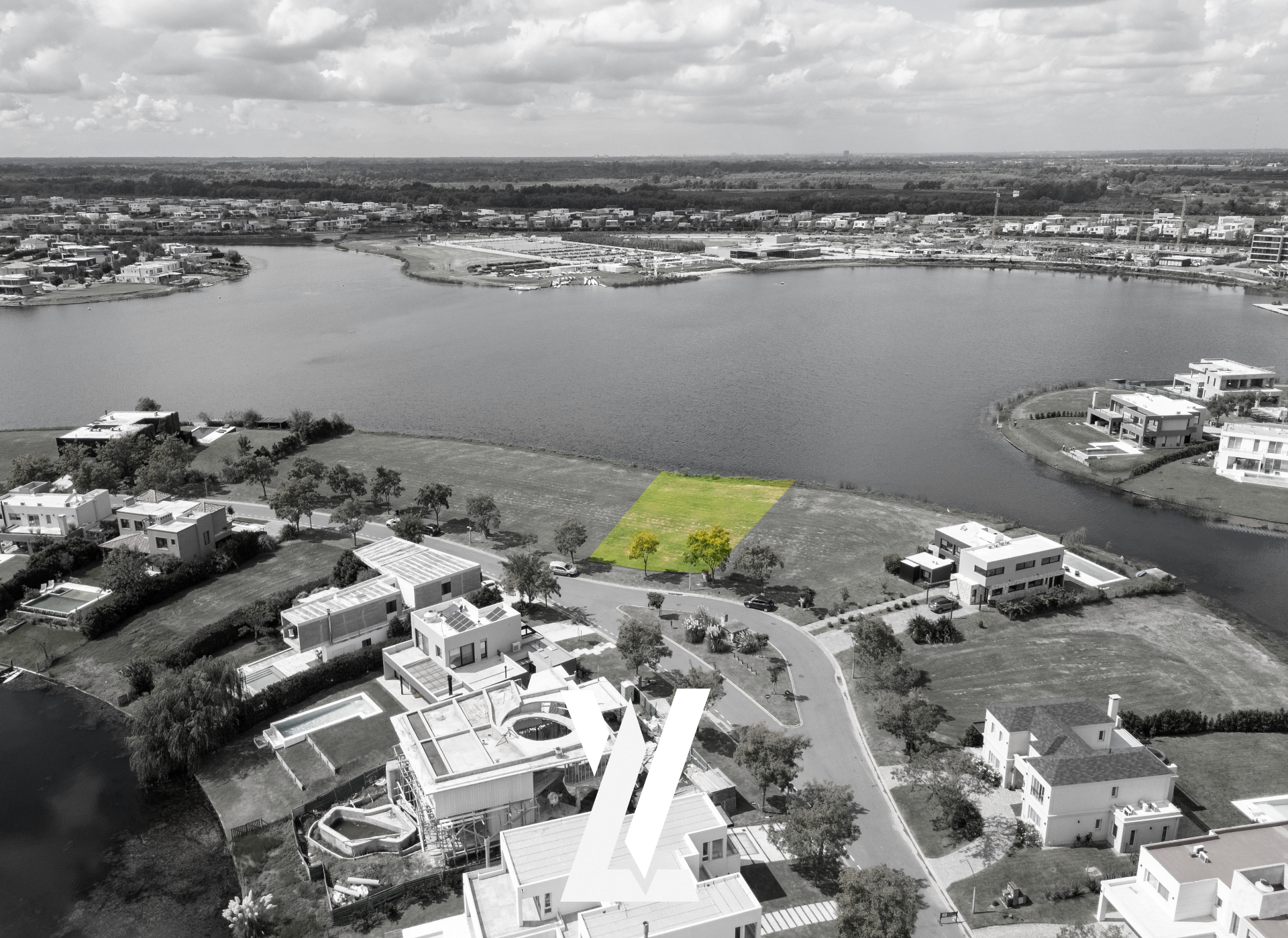 Fotografía inmobiliaria de Terreno en Puertos en Puertos, Escobar — foto 5 por SkyView